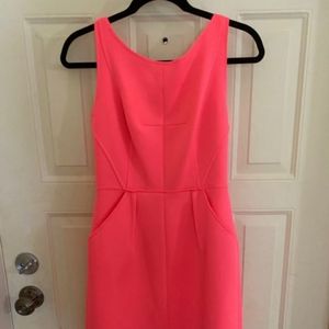 Milly neon pink dress